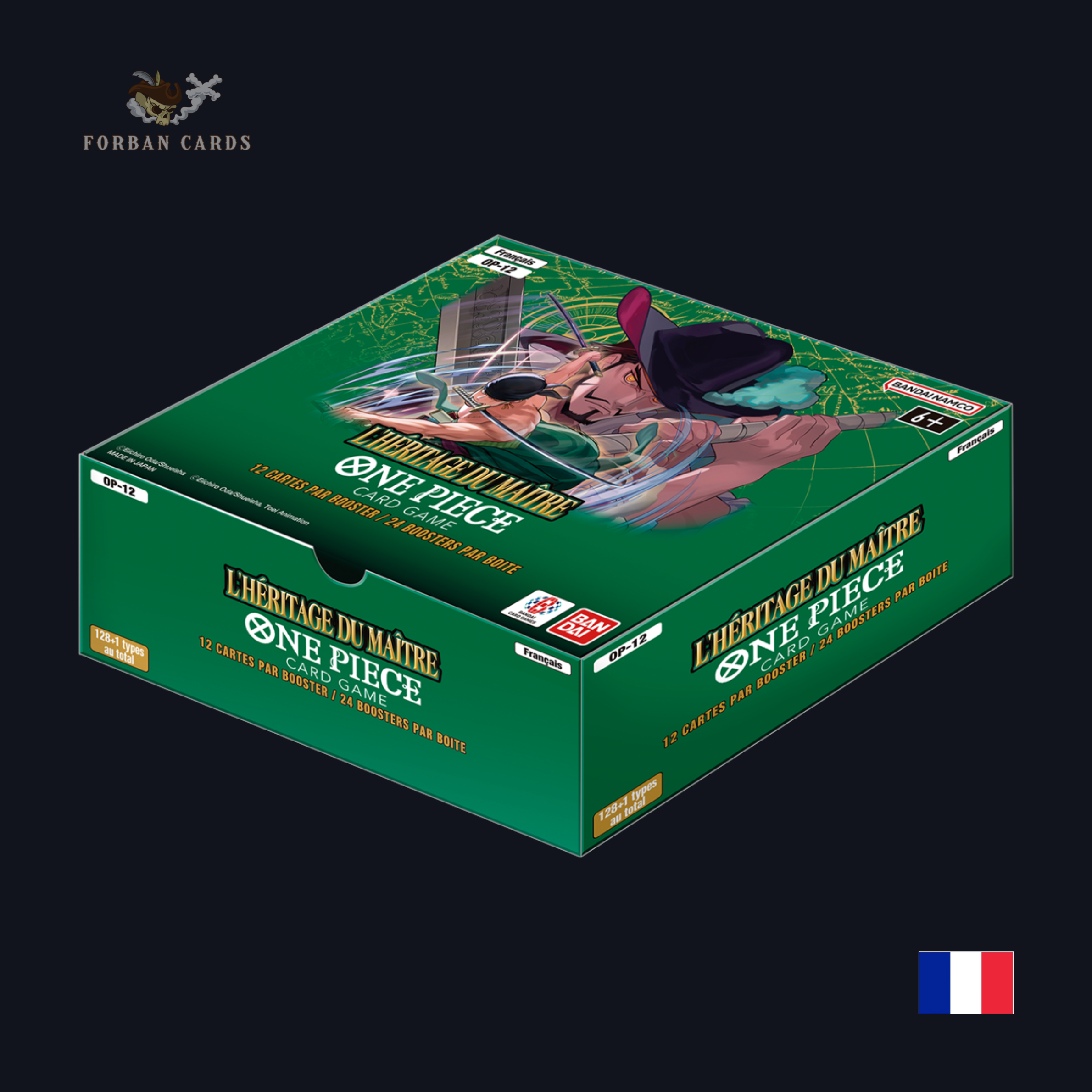 Display One Piece Card Game – L'Héritage du Maître OP-12 FR